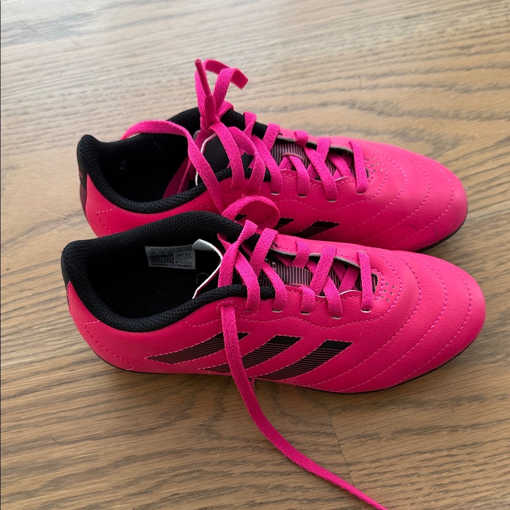 Adidas Kids Hot Pink Soccer Cleats